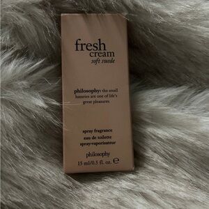 Philosophy Fresh Cream Soft Suede Fragrance